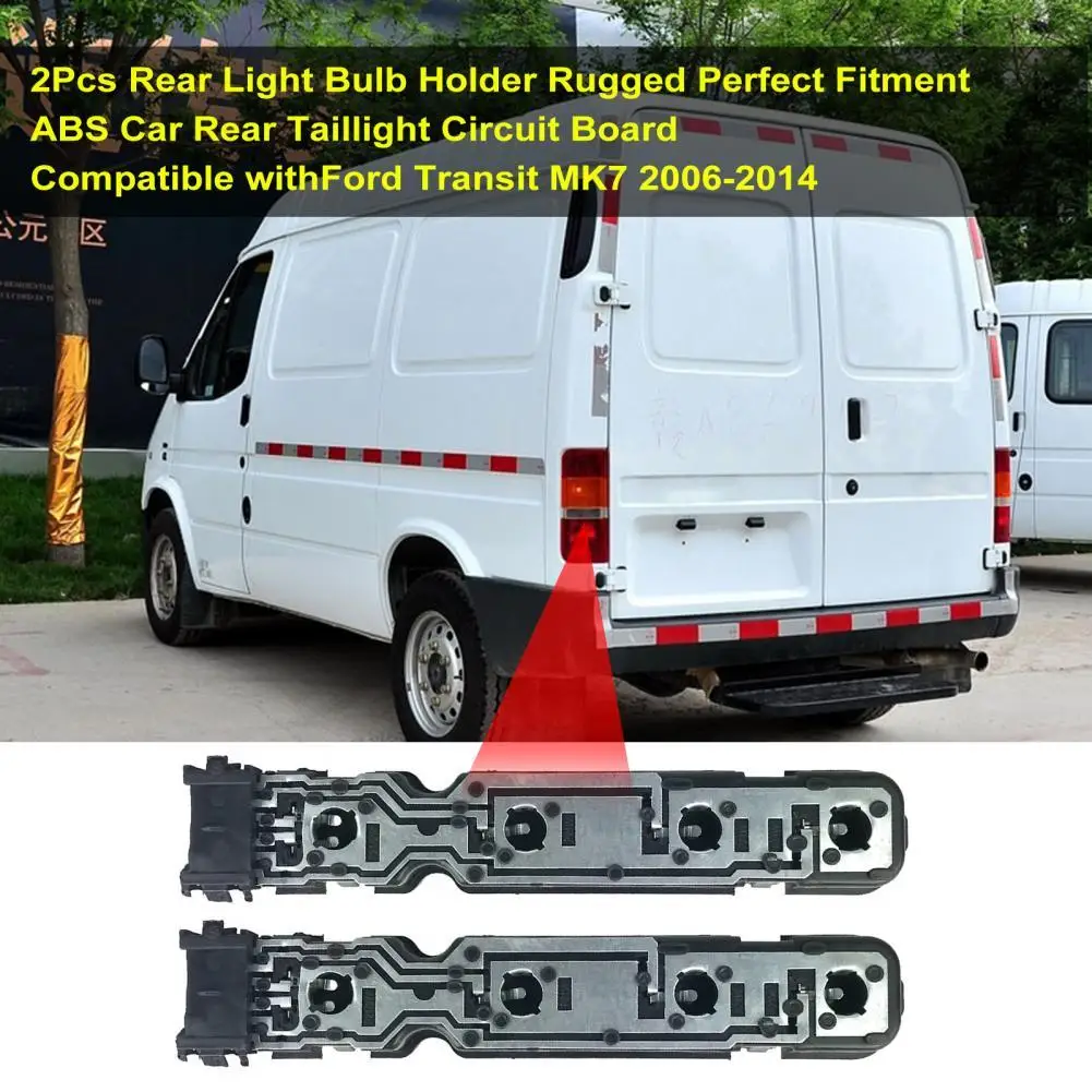 

2Pcs Excellent Reliable Reliable Rear Taillight Holder Car Rear Taillight Circuit Board 1681537 Rear Light Bulb Socket