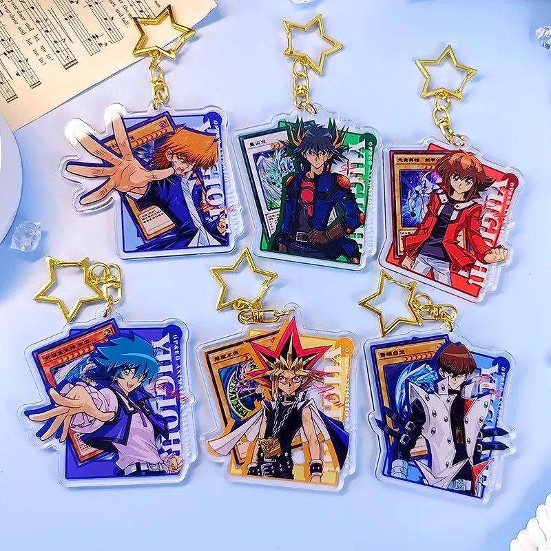 Yu-Gi-Oh товар Seto Kaiba креативный дорогой аниме мультфильм акриловый индивидуальный автомобильный брелок сумка кулон подарок на день рождения (art.: 3920cce366ca6) - 3920cce366ca6