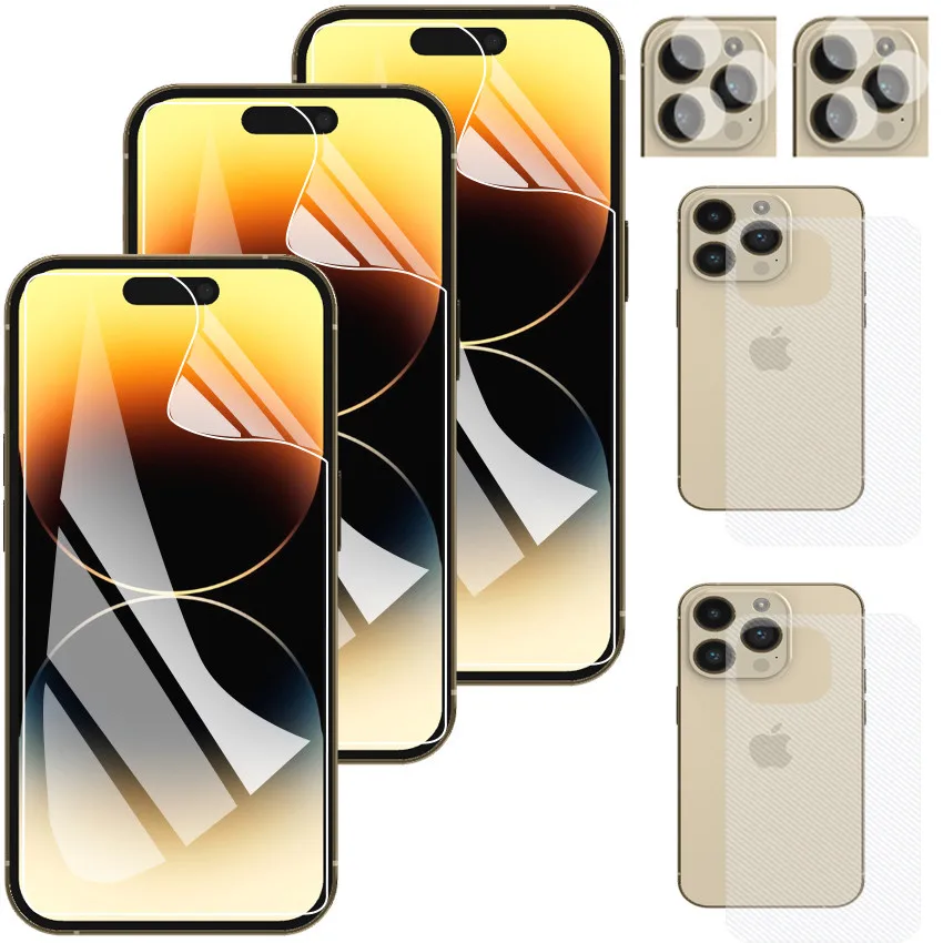 

Soft Glass For iphone 14 pro Hydrogel Film iphone14 Screen Protector i phone 14pro iphone14pro Camera iphone 14 pro max Hidrogel
