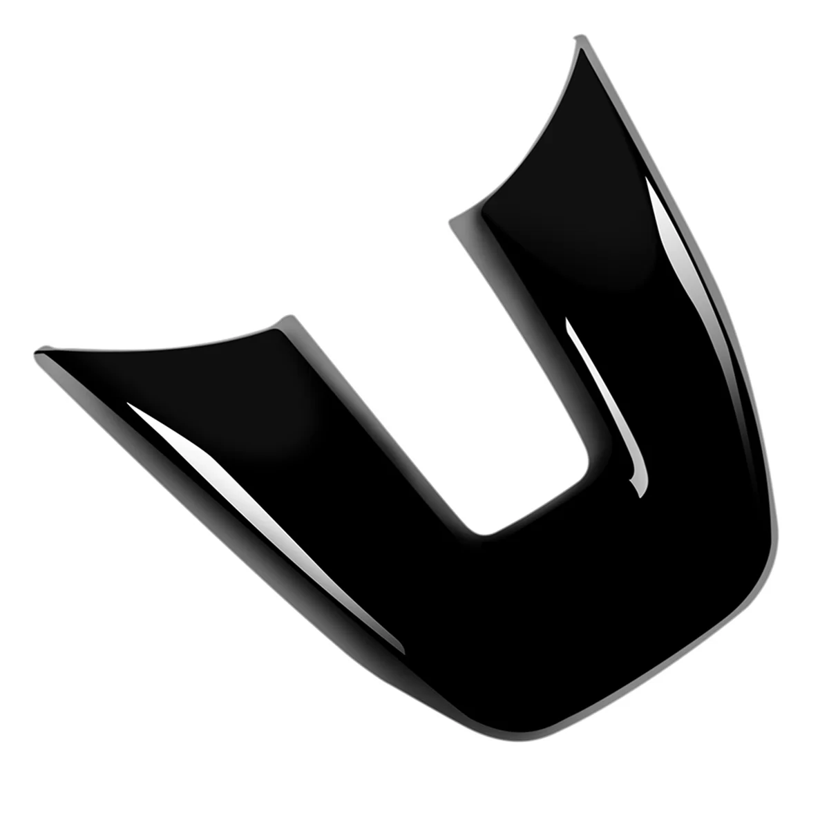 

5 шт., автомобильная глянцевая черная V-образная панель на рулевое колесо, декоративная рамка-наклейка для Honda Vezel HR-V HRV 2021 2022