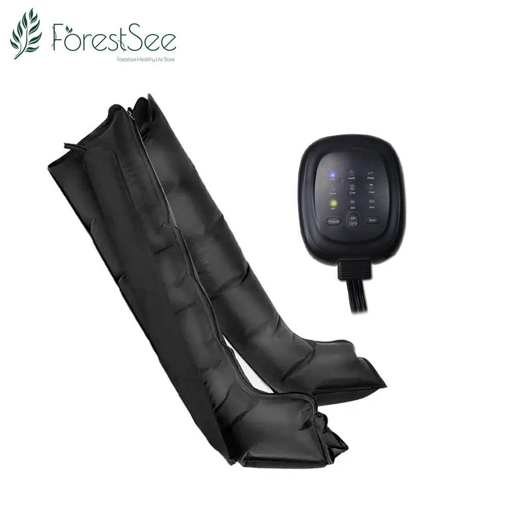 

Air Compression Leg Wraps Foot Ankles Calf Massage Machine Promote Blood Circulation Relieve Pain Fatigue