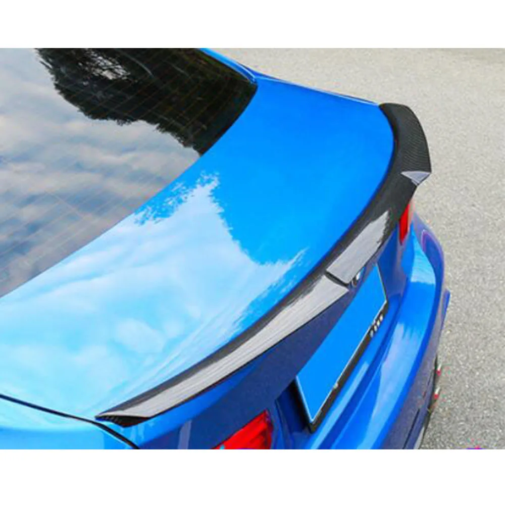 

Carbon Fiber Rear Trunk Spoiler Wing For BMW X4 F26 2014 - 2017 Car Rear Wing Boot Lip Spoiler Sticker