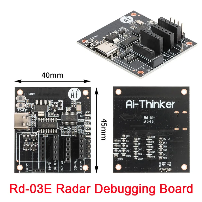 

Радарный датчик движения Rd-03E 24GHz