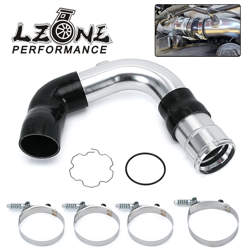 

Холодный боковой интеркулер, комплект для обновления труб для 11-16 Ford Powerstroke 6,7 л, F-250 F-350 BC3Z6F073A BC3Z6F073B