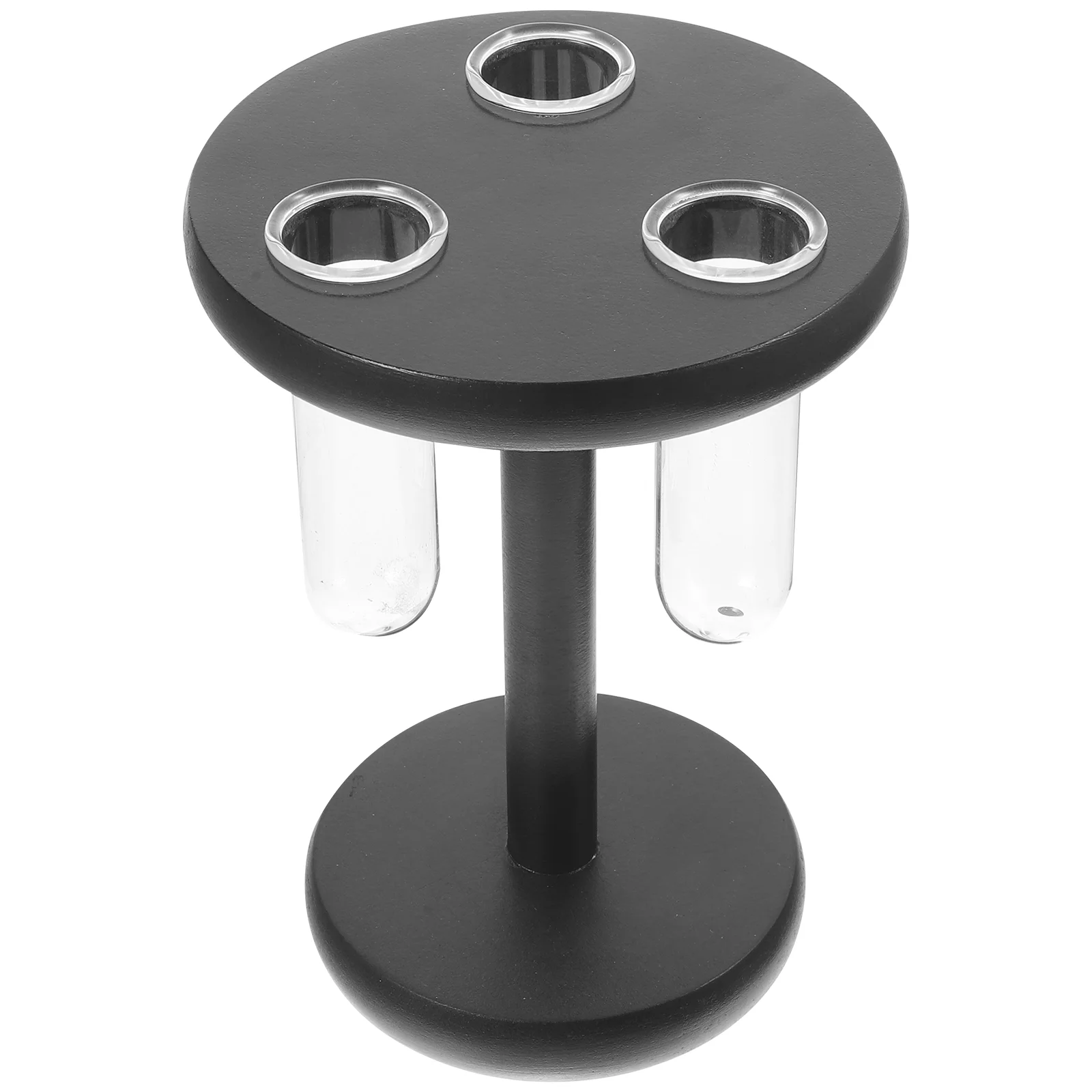 

Vasehydroponicplanter Flower Tube Terrarium Desktop Propagate Tabletop Bud Hydroponics Propagation Test Station Stand Wooden