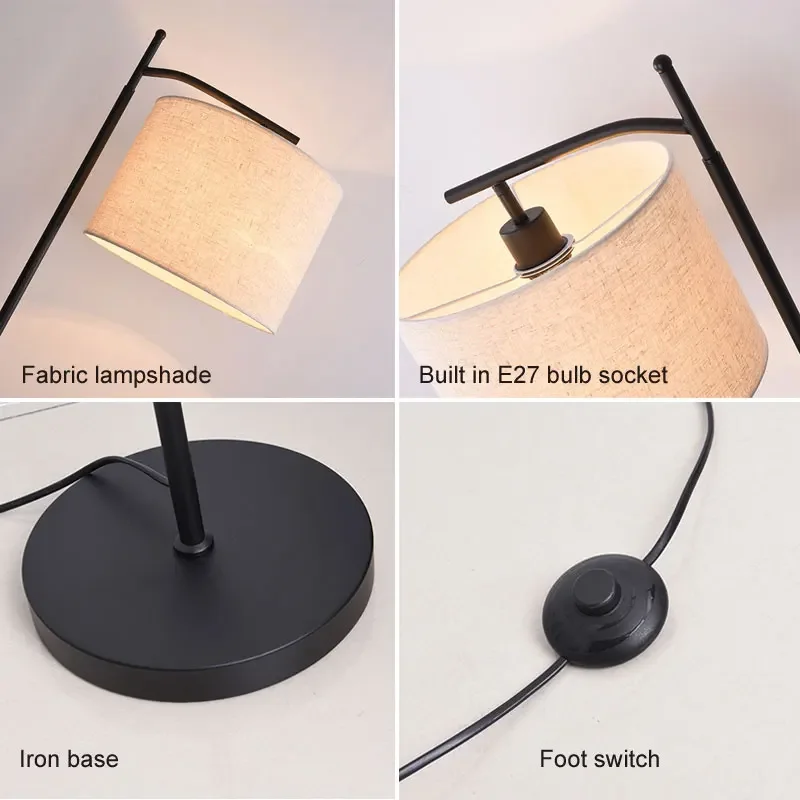 Напольная Лампа ручной работы из ротанга в американском стиле для гостиницы