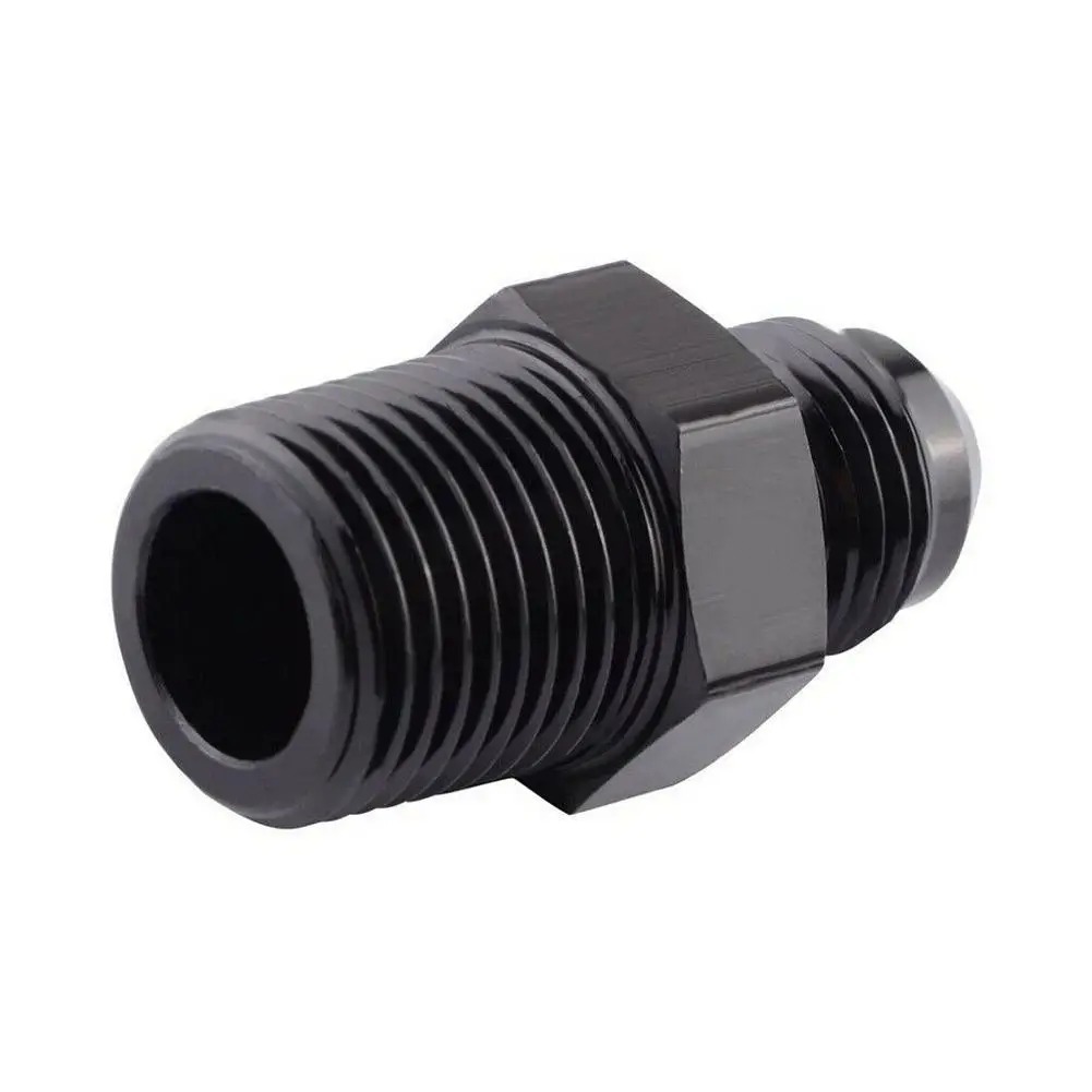 Универсальный прямой переходник для топливного шланга AN4 AN6 AN8 AN10 AN12 до 1/8 1/4 3/8 1/2 NPT