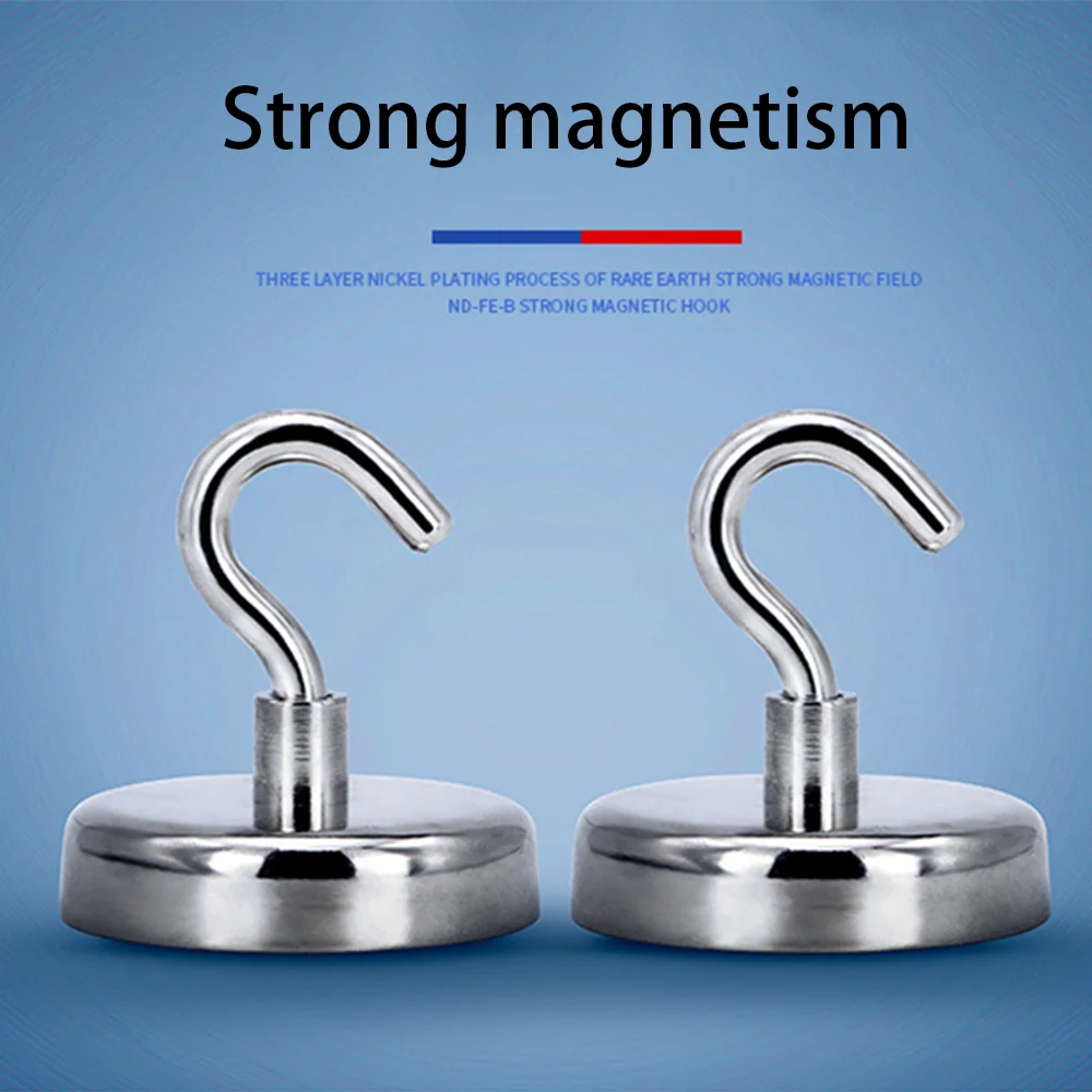 

Powerful Strong Neodymium Fishing Magnets Super Power Salvage Search Magnetic Hook Sea Fishing Rare Earth Magnets Salvage Rings