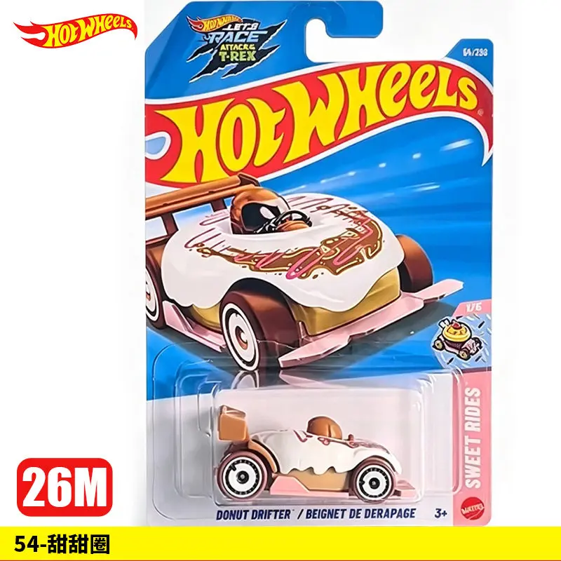 Фото Оригинальные коллекционные модели автомобилей Hot Wheels 1/64 Mainline Series 2026M: Raleigh Porsche 911, Peugeot Le Mans, литые под давлением игрушечные машинки №2