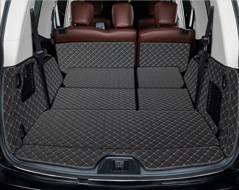 Хорошее качество! Специальные коврики в багажник автомобиля для Infiniti QX80 7 8 мест