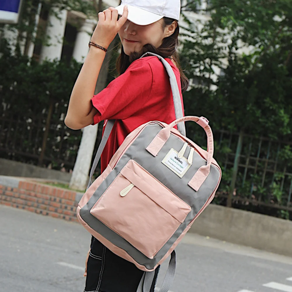 

2023 Women's Backpack Fashion Youth Korean Style Shoulder Bag Laptop Backpack Schoolbags for Teenager Girls Boys Travel Bookbag