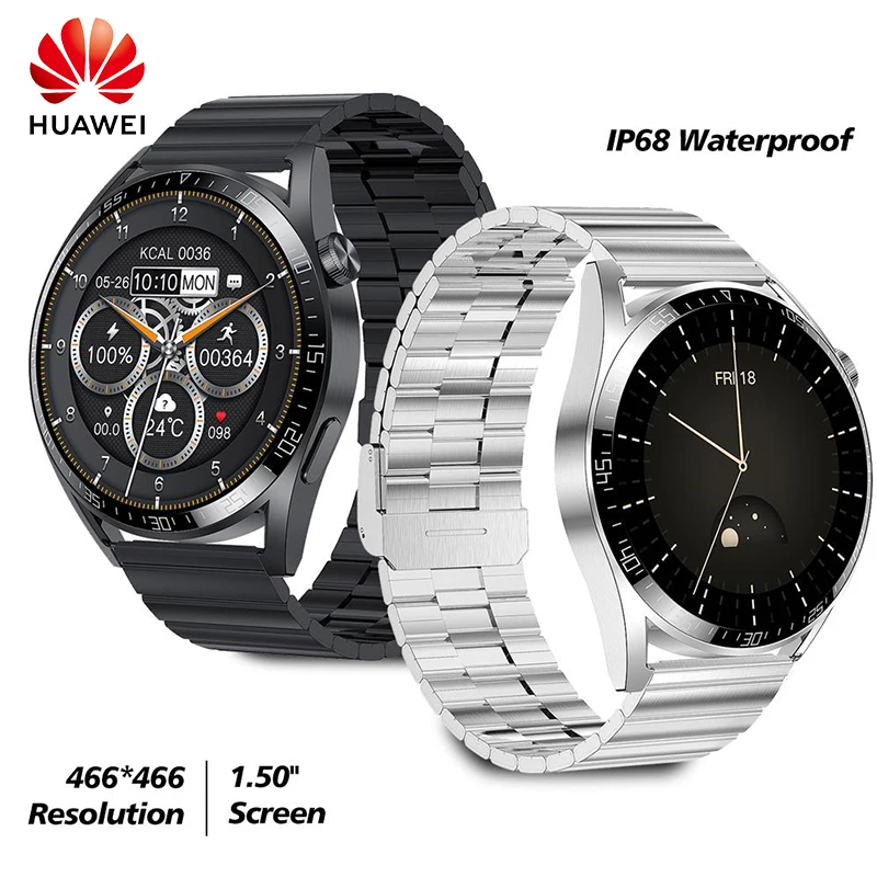 

Huawei Smart Watch HT17 Bluetooth Call Men Compass LED Lighting Outdoor Sport Heart Rate Blood Pressure Monitoring Smartwatch