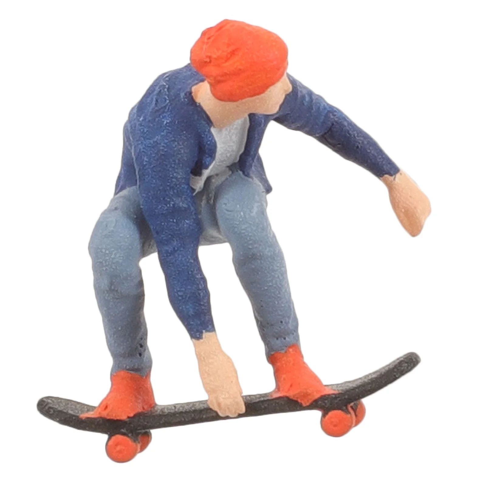 

Miniature Skateboarding Figurine Tiny Skateboarding People Figurine Mini Figure Miniature Figurine
