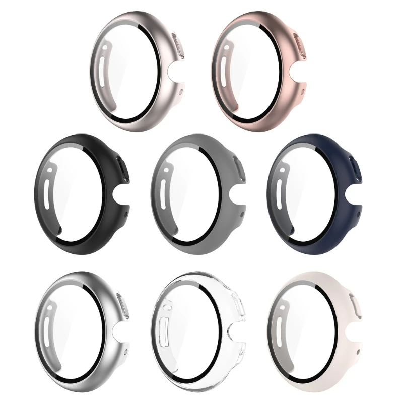 

Tempered Film Case Protector for Pixel Watch2 Shockproof Onepiece Housing