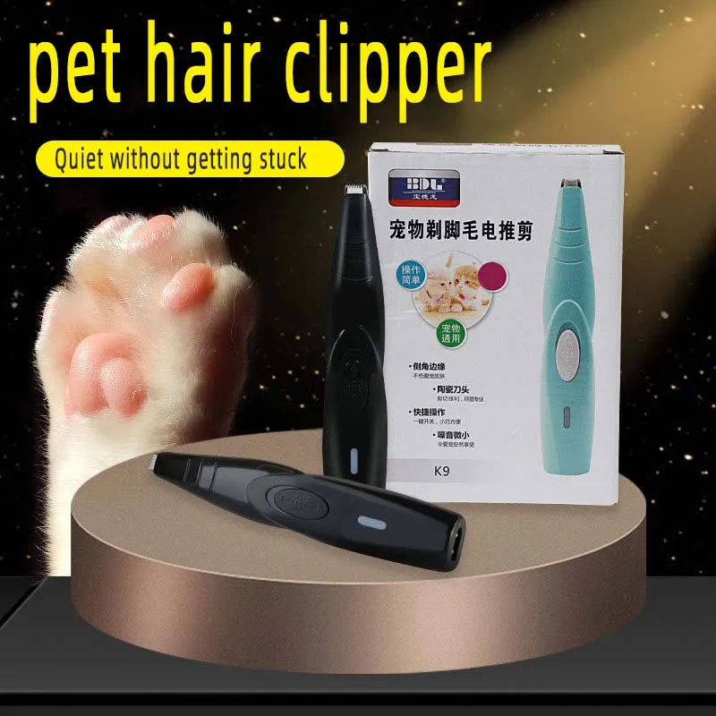 

Electric Dog Clippers Professional Pet Foot Hair Trimmer Dog Grooming Hairdresser Dog Shear Butt Ear Eyes Hair Cutter Pedicure
