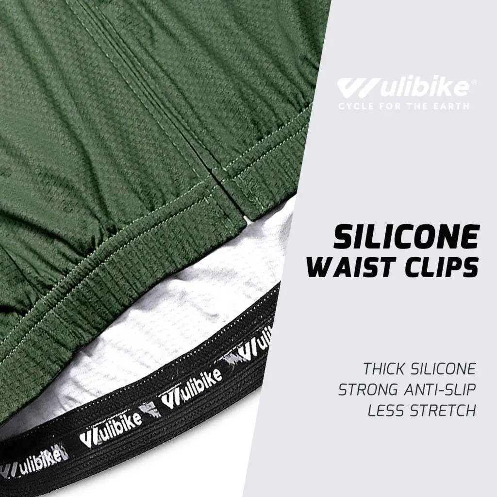 Wulibike Мужской велосипедный трикотаж с длинным рукавом для шоссейного велоспорта