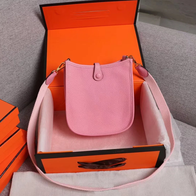 Luxury Designer 2023 Women's Genuine Leather Bag Shoulder Bag Handbag Genuine Leather Messenger Bag Leather Mini Ladies Handbag