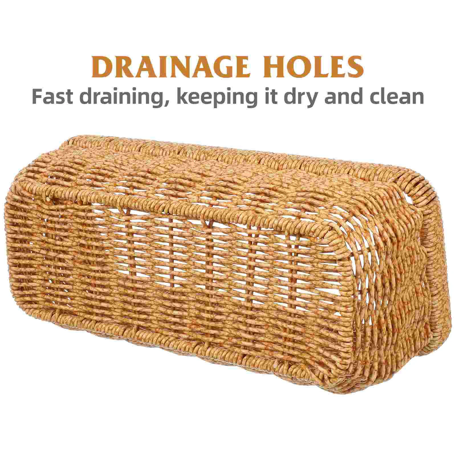 Настенная корзина плетеная имитация ротанга плетение цветочных горшков