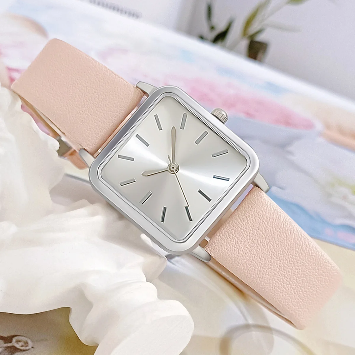 

Luxury Quartz Wristwatch Female Fashion Quartz Women's Wristwatch Watches Stainless Steel Case Belt Bquartz Analog Wrist Watch