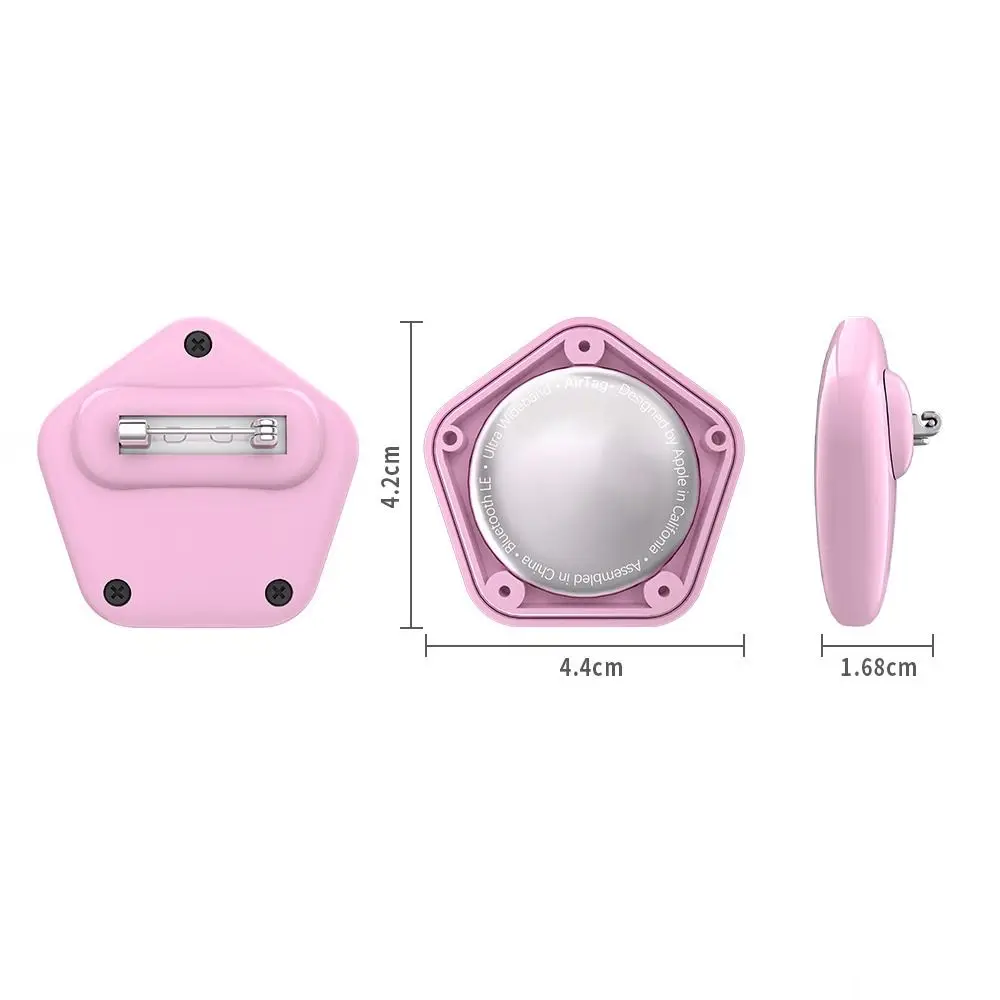 Анти-потерянный держатель Airtag булавка силиконовый чехол для трекера