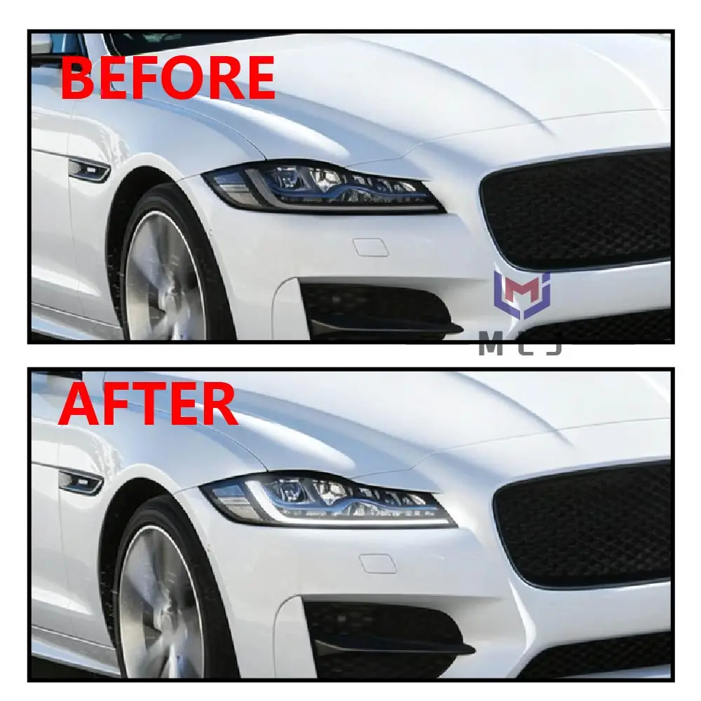 Фото Для Jaguar XF XFL 2016-2020: высококачественный светодиодный чип для фар с функцией «ангельских глазков» и дневными ходовыми огнями, плата указателя поворота, автомобильные аксессуары. №2