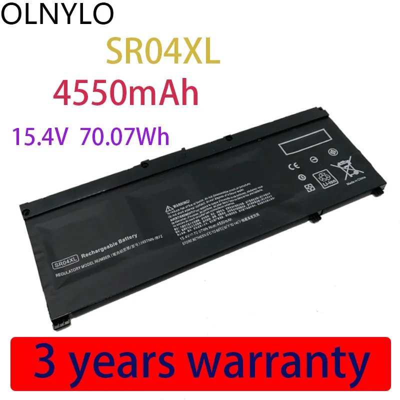 

SR04XL Laptop battery for HP 15-CE 15-cb 15-dc 15-CX TPN-Q211 TPN-Q193 TPN-Q194 TPN-C133 TPN-C134 HSTNN-DB7W 917724-855