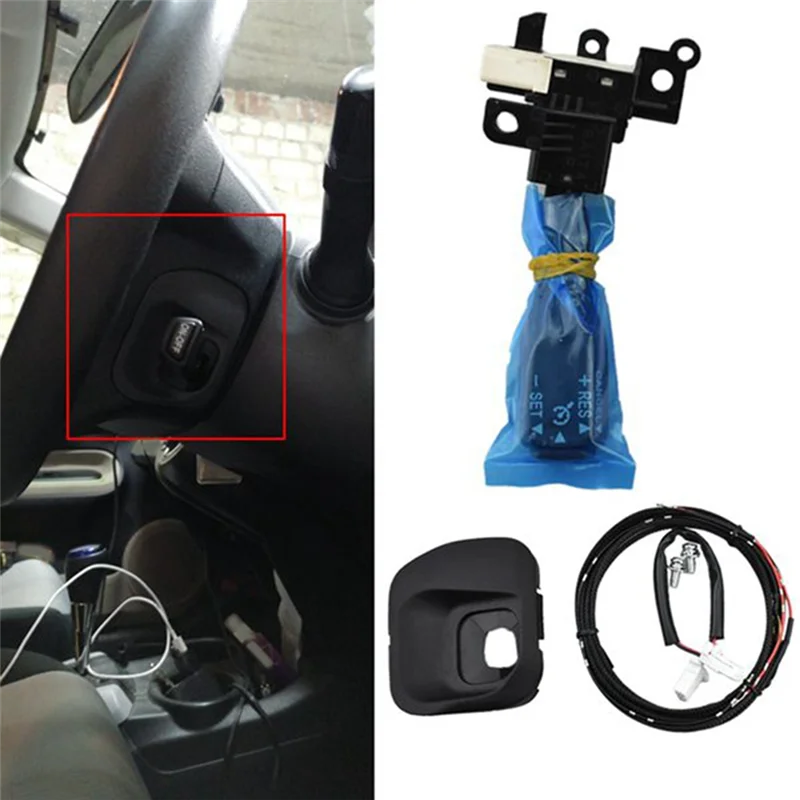 Переключатель круиз-контроля на рулевом колесе 84632-34011 с крышкой 45186-47030-C0 для Toyota