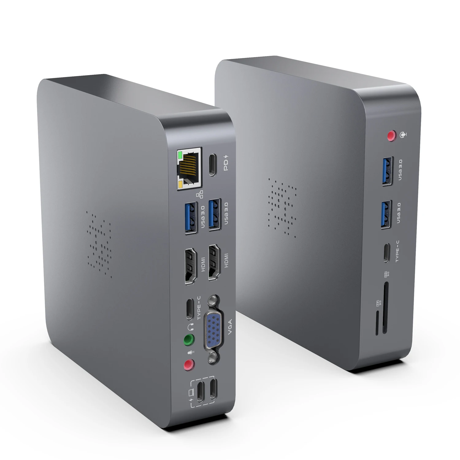 Док-станция для ноутбука 18 в 1 с USB C док-станция Macbook совместимая MacBook Pro и адаптером