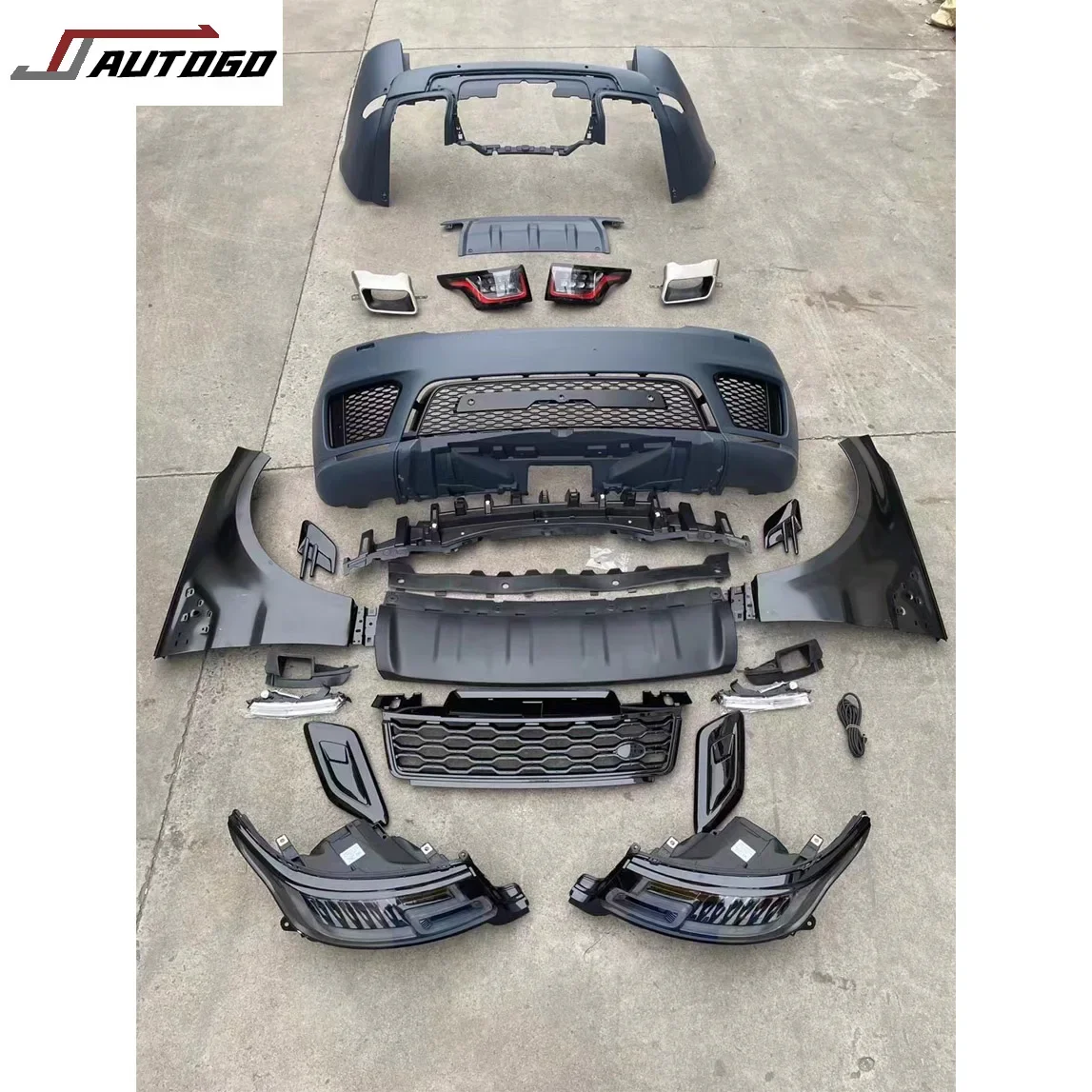 Высококачественные обвесы для Land Rover Range Sport 2014-2017 Change to 2020 OEM HST Style передний +