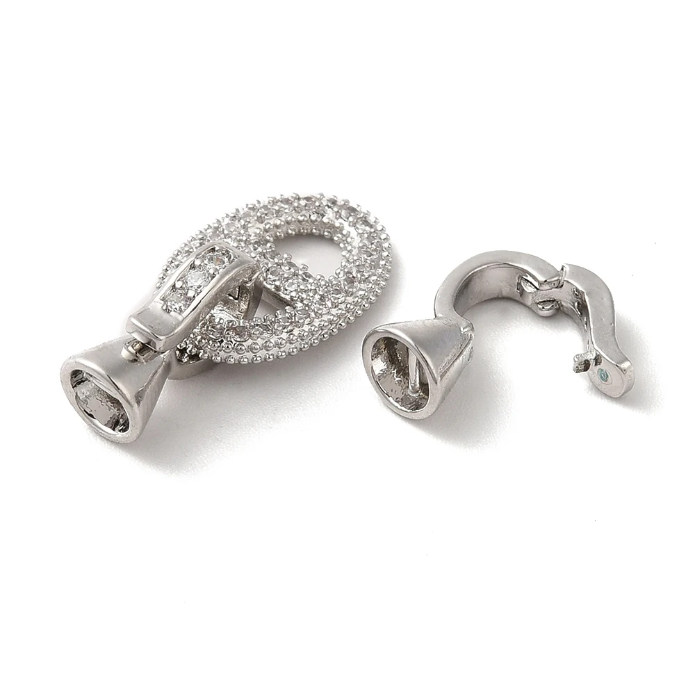 10 шт. латунные застежки для браслетов ожерелий