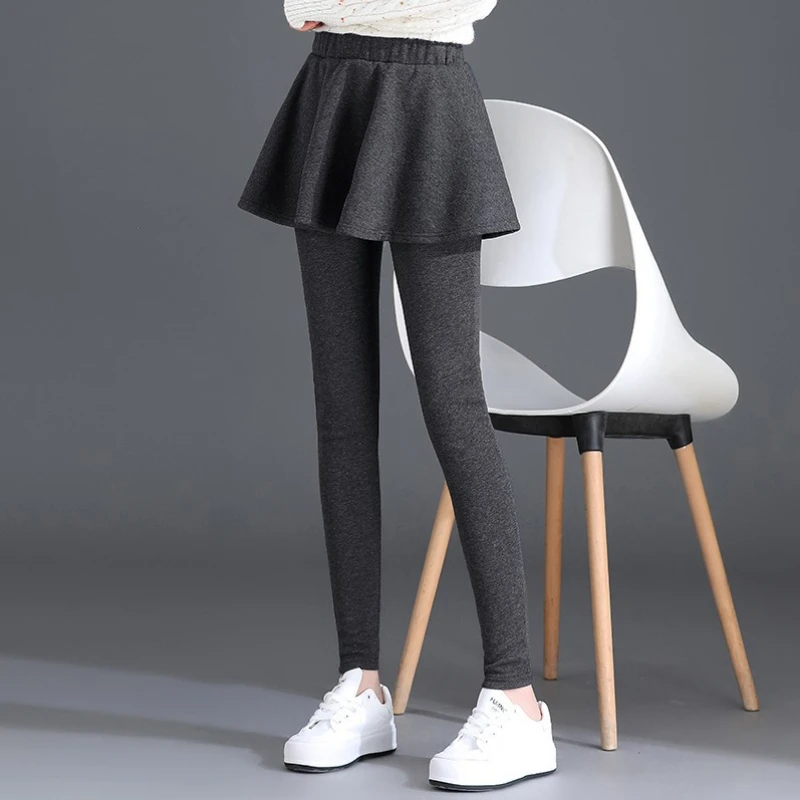 Однотонные брюки из двух предметов с эластичной резинкой на талии