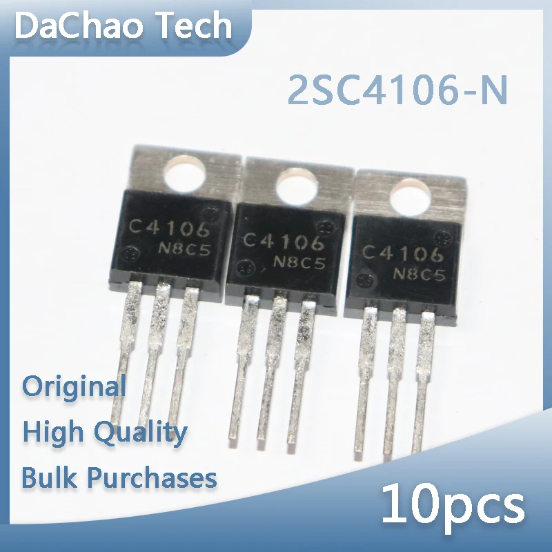 

10pcs 2SC4106-N C4108 500V 7A 50W Switching Power Triode Original New