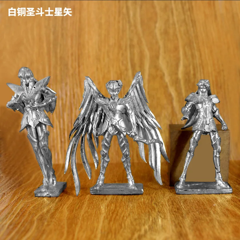 Saint Seiya Овен Стрелец Дева Фигурка Gk ПВХ Статуя Стол Коллекционная Аниме Модель