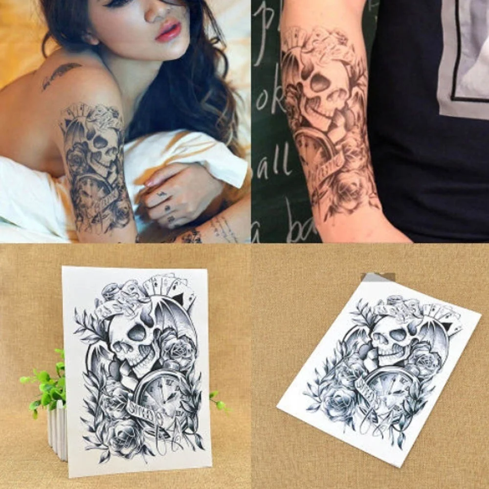 

Horrible Tattoo of Skull and Limb Tattoo