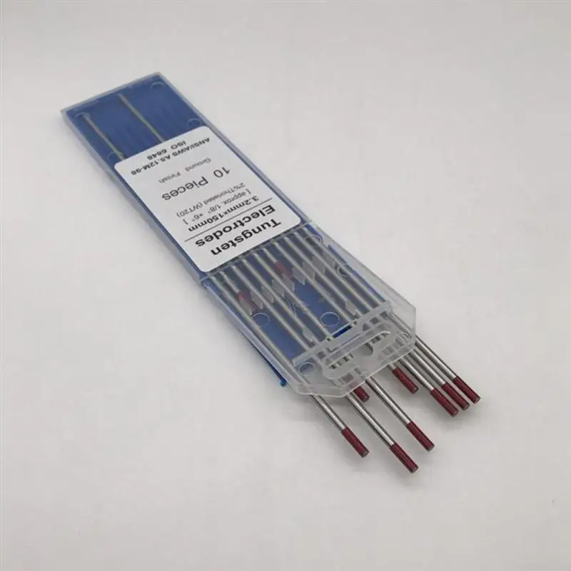 

1 упаковка, вольфрамовые электроды WT20 с наземным покрытием, 2% вольфрамовые сварочные стержни 3,2 мм * 150 мм