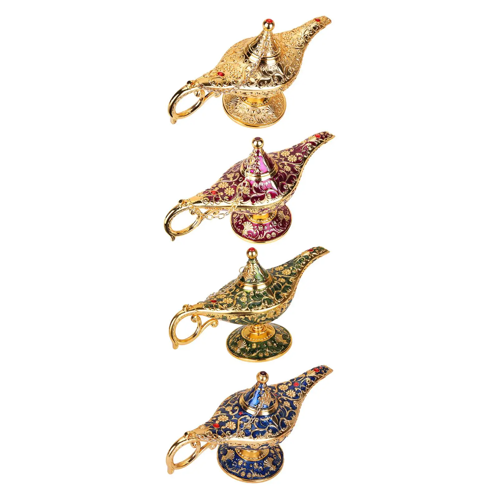 

Pot Sophiscated Vintage Style Home Decor Vintage Lamp Wishing Light for Bookshelf Office Housewarming