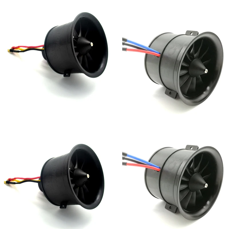 

POWERFUN 70Mm 12 Blades Ducted Fan EDF Unit With Brushless Motor For RC Airplane