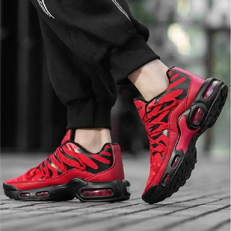 For Men Air Cushioned Breathable Men Sneakers Man Casual Shoes Black Male Shoes Running Platform T 8910 Fashion Shoes