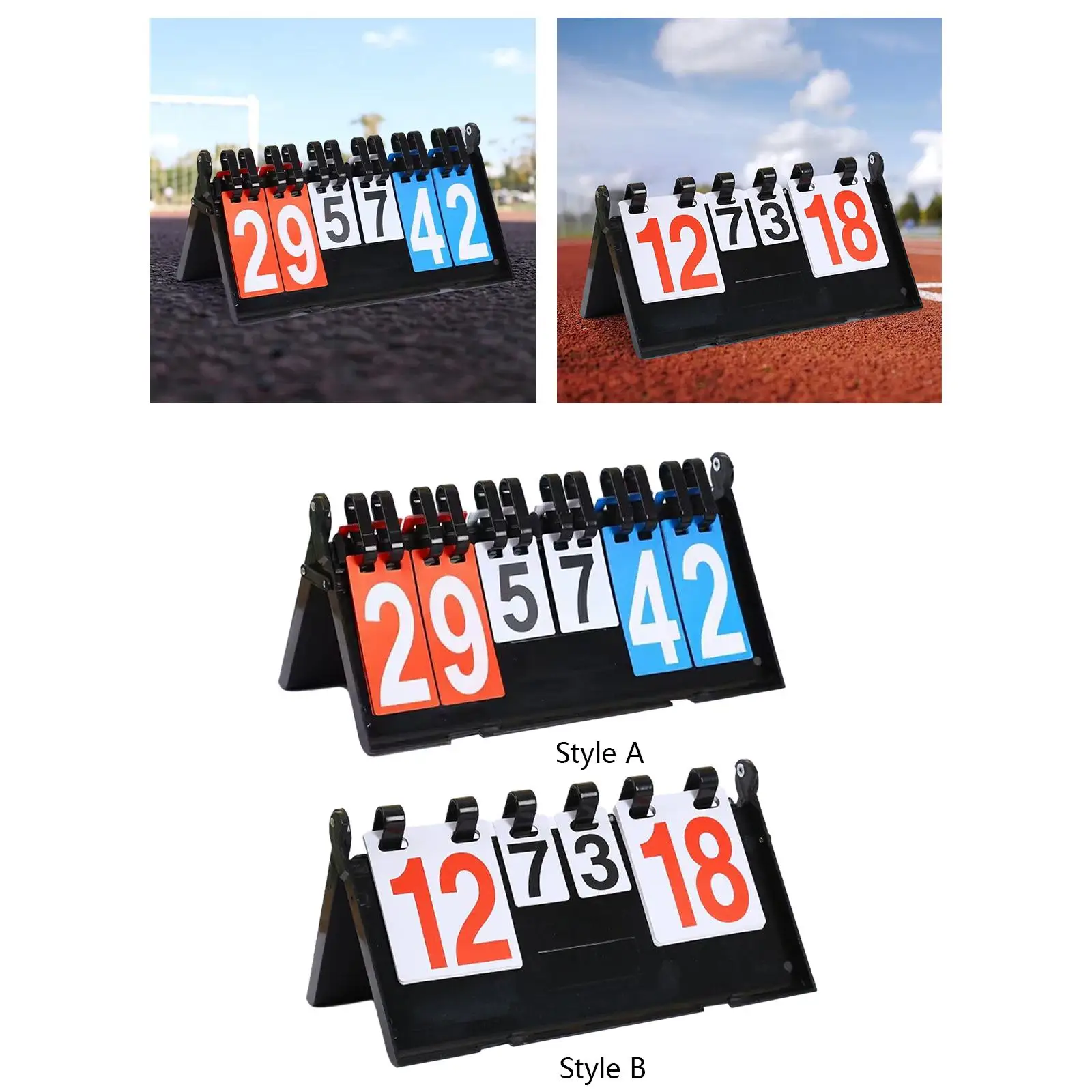 Табло Flipper Ручной складной держатель результатов для волейбола футбола тенниса