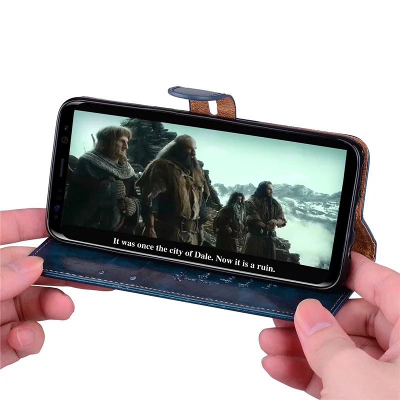 Кожаный кошелек-чехол для Samsung S4 i9500 i 9500 Galaxy S 4 GT I9500 I9505 GT-I9500 i9515 I9506 I9502 Flip Cover on.