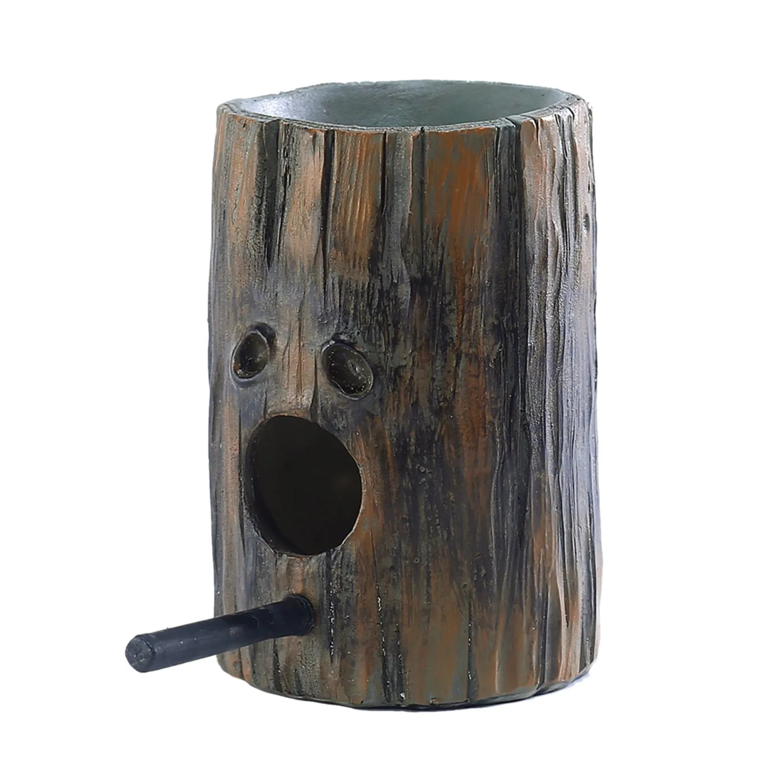 

Big Chicken Feeder Garden Wood Bird Bird Wall-mounted Feeder Courtyard Decoration Simulation Resin Cactus Hummingbird Feeder