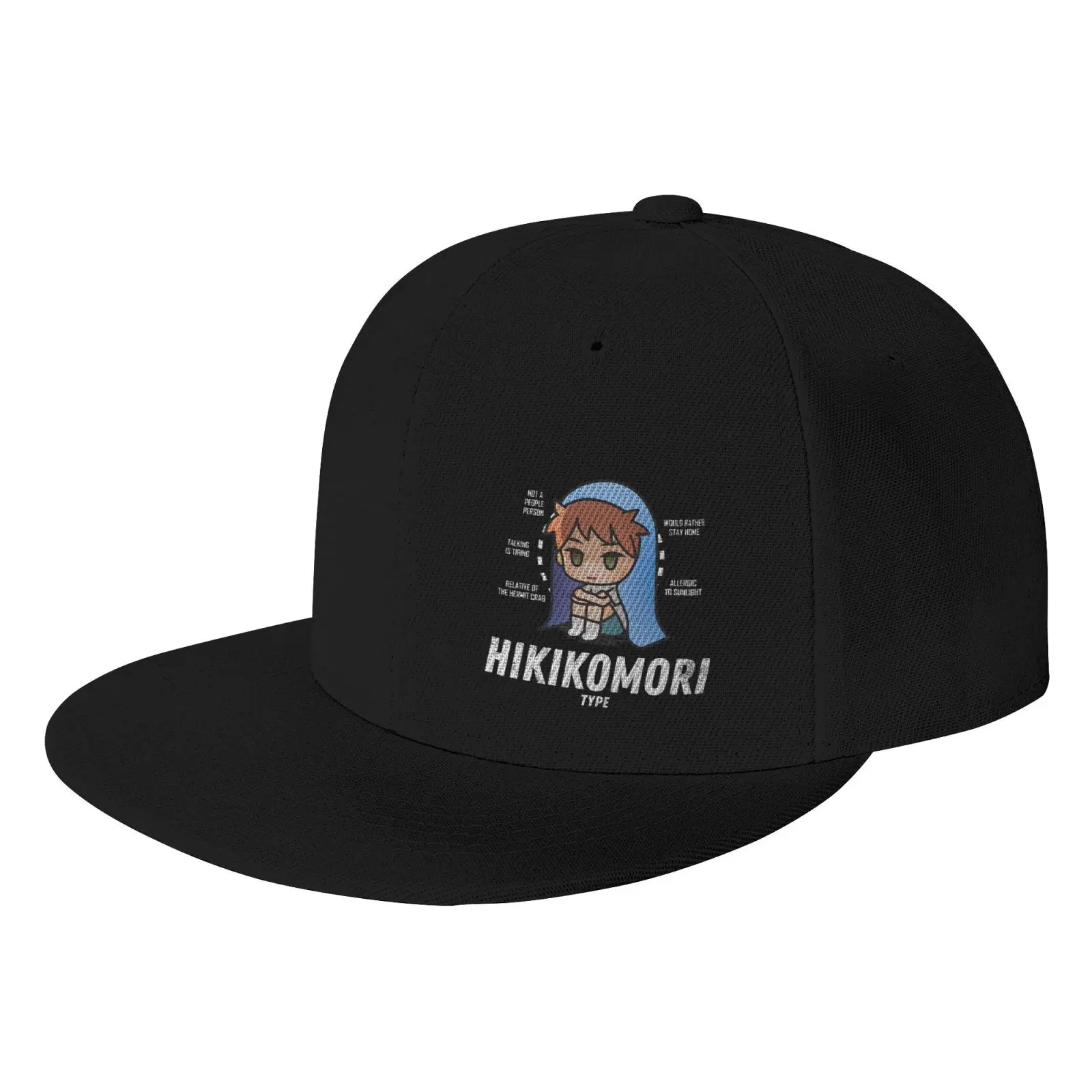 

Hikikomori, женские и мужские кепки, женская кепка, ковбойская Кепка, Балаклава, бейсболка для мужчин, Бразильская Кепка