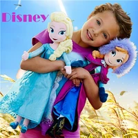 40 cm disney frozen snow queen elsa doll princess anna elsa doll toys elza kawaii stuffed plush toys for kid birthday gift