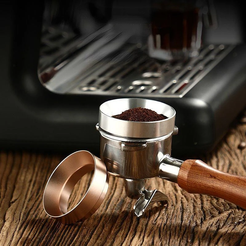 

Магнитный Алюминиевый Дозирующий кольцевой стакан Воронка 58 мм/53 мм/51 мм фильтр для пивоваренной чаши корзина для кофейного порошка