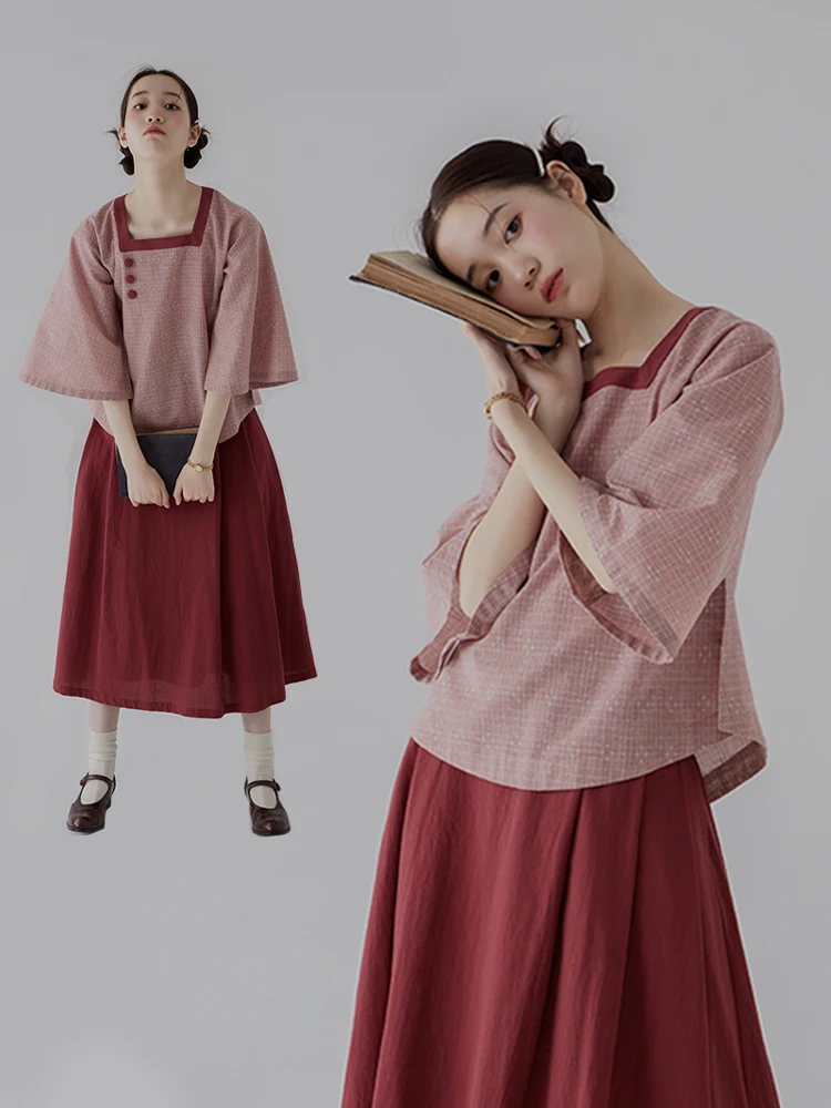 Island Girl 2.0 | Китайская Республика 20S отпускной воротник перевернутый большой рукав