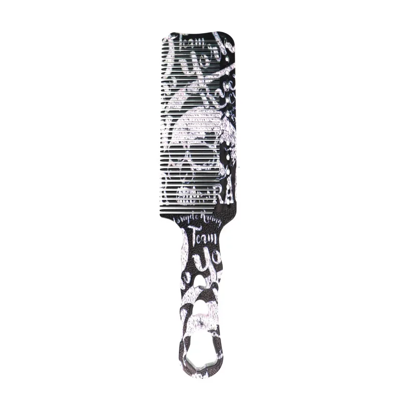 Расческа парикмахерская с плоским верхом профессиональная для стрижки волос