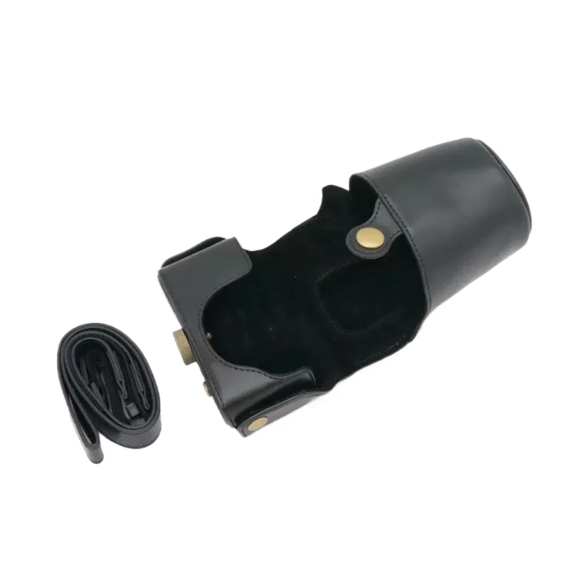 Фото EPL3 EPM1 чехол для камеры из искусственной кожи для Olympus PEN E-PL3 E-PM1 14-42 мм, чехол для объектива с плечевым ремнем №3
