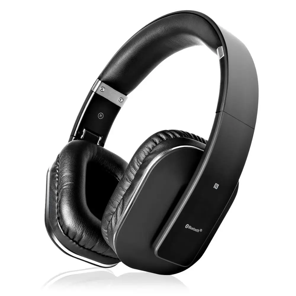 

Bluetooth 4.2 Aptx Low Latency Over Ear Headphones Wireless NFC Handsfree Stereo Music Headset with Mic Multipoint for TV Phone