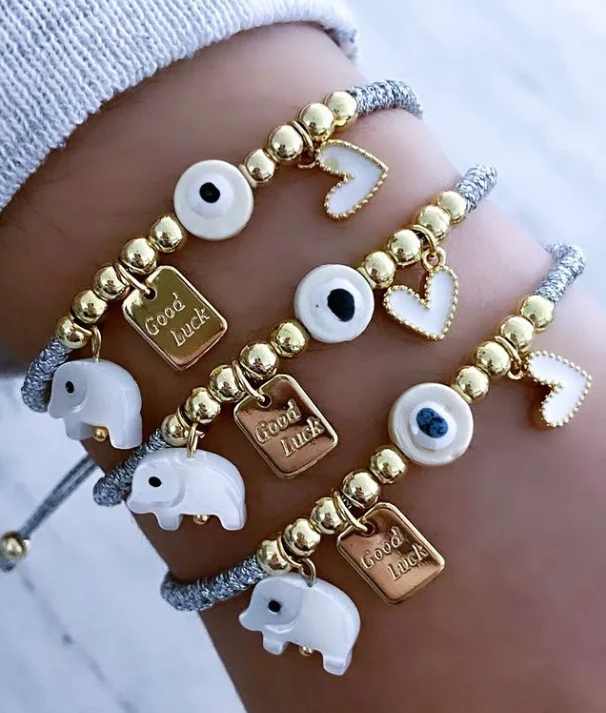 

Shinus Elephant eyes lucky bracelet Jewelry Trendy Jewellery Pulsera