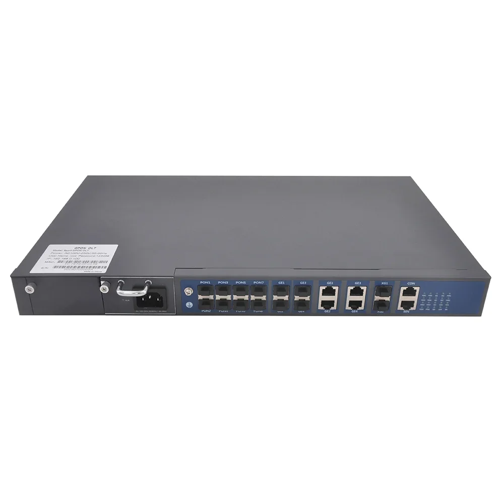 Ut-king FTTH FTTX 8 Pon портов Gpon OLT GPON EPON GEPON под заказ 3 года Система AC или DC * PON GE Combo 1 шт CNGUA